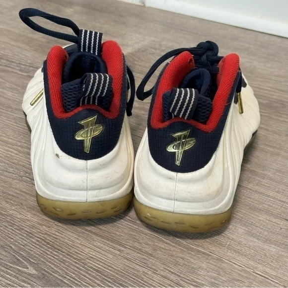 Nike Air Size 8.5 Foamposite One Olympic 575420-400 - Picture 2 of 10